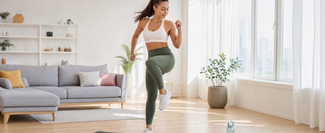 Método 3 níveis para cardio em casa sem equipamentos
