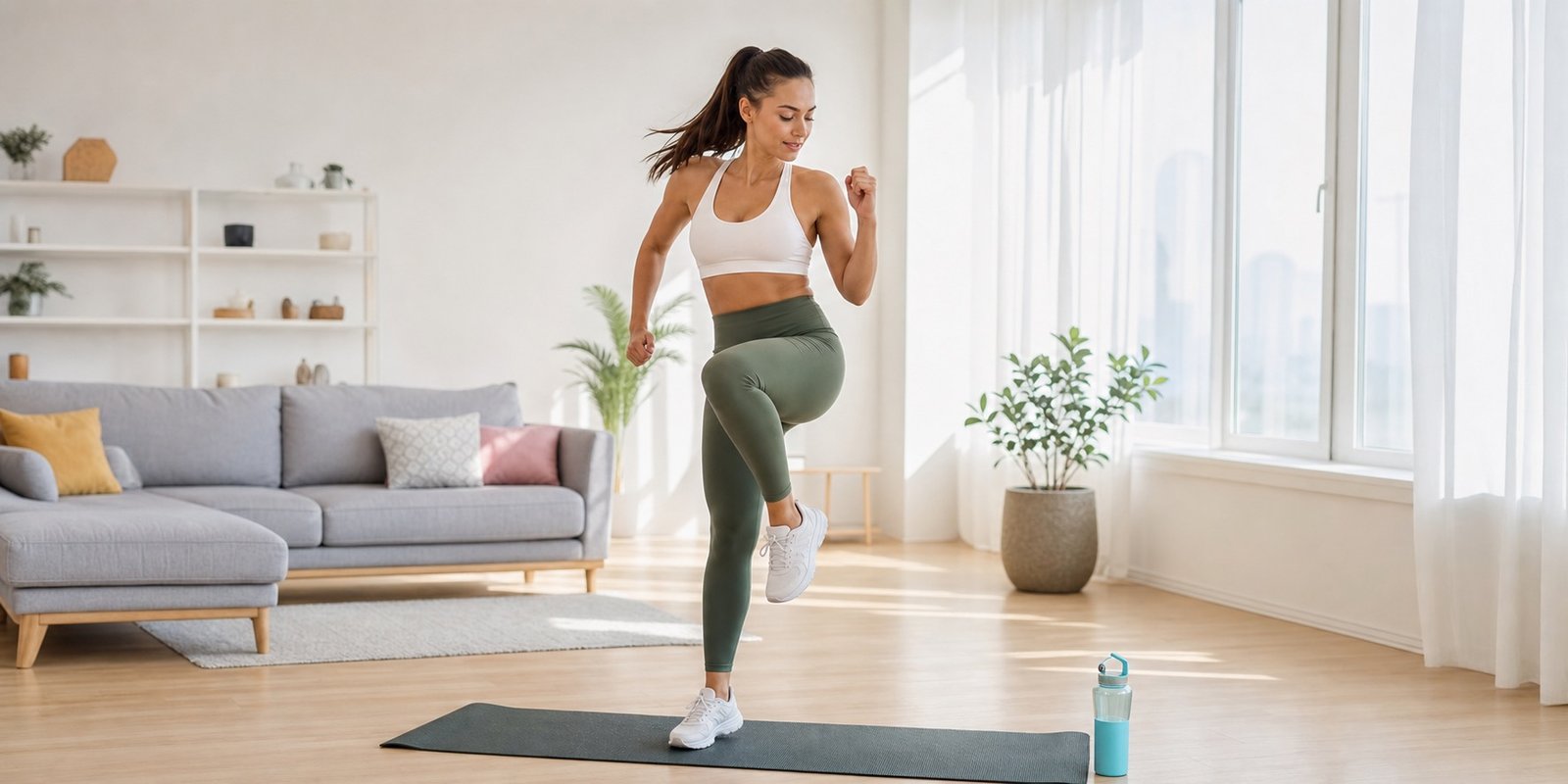 Método 3 níveis para cardio em casa sem equipamentos