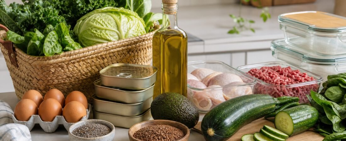 Método cesta-marmita na dieta cetogênica gastando pouco