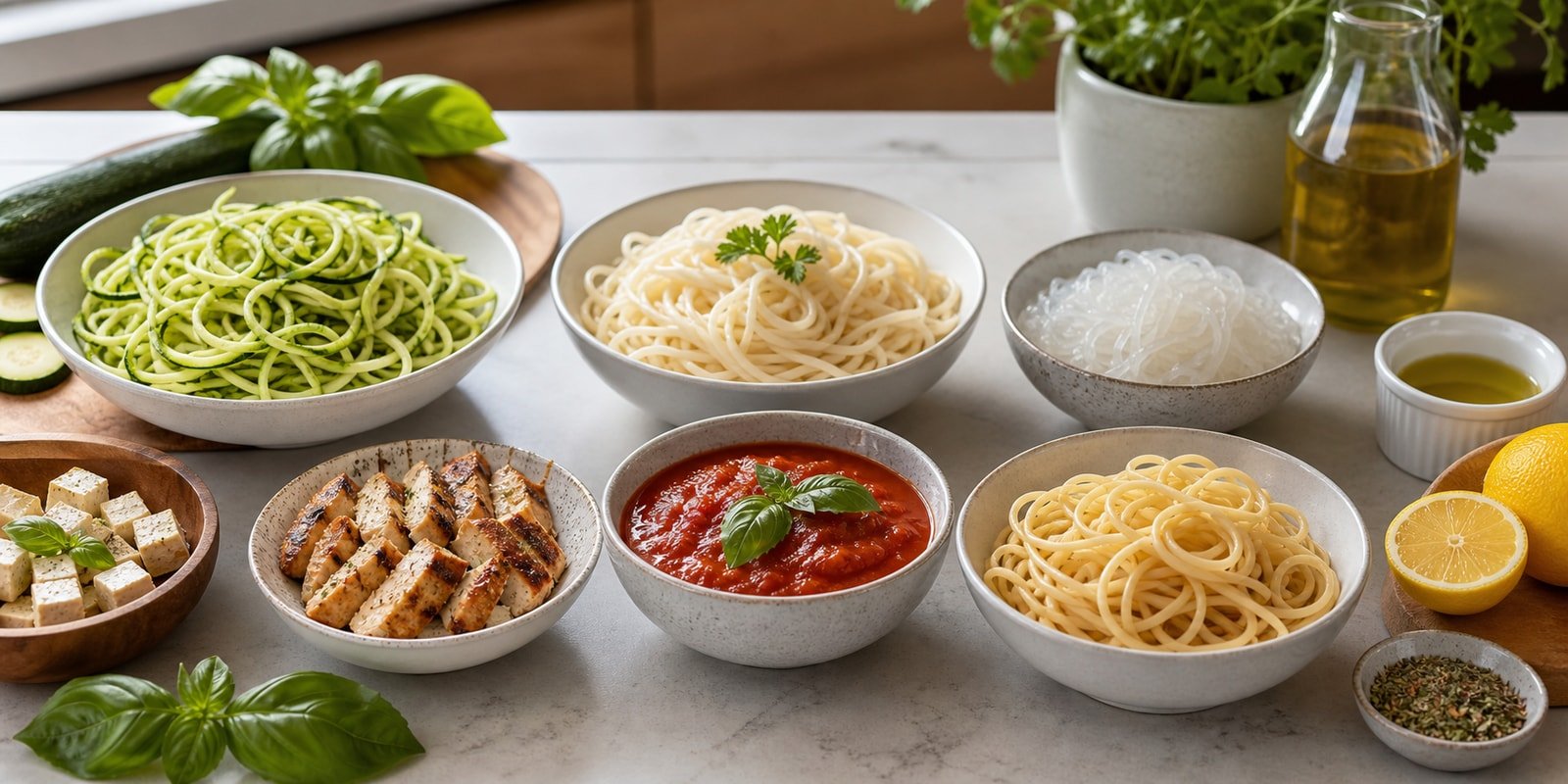 Massas Low Carb: Opções Saudáveis de Espaguete Fit
