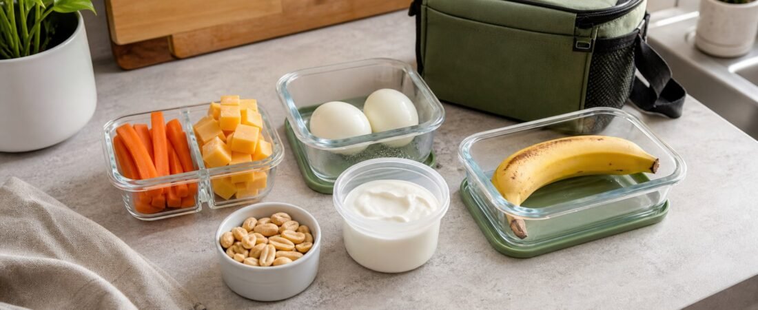 Snacks Rápidos para Marmita Fitness de Lanche