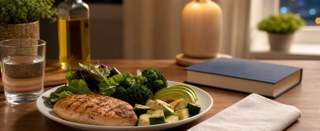 Jantar Low Carb Leve para Dormir Bem e Emagrecer