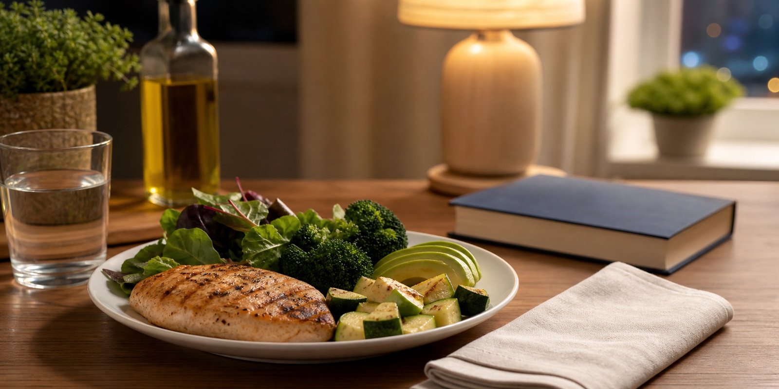 Jantar Low Carb Leve para Dormir Bem e Emagrecer