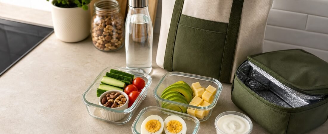 Lanches Low Carb Rápidos para Levar ao Trabalho