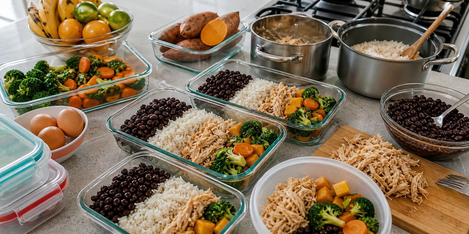 Marmita Fitness de Baixo Custo para a Semana Toda