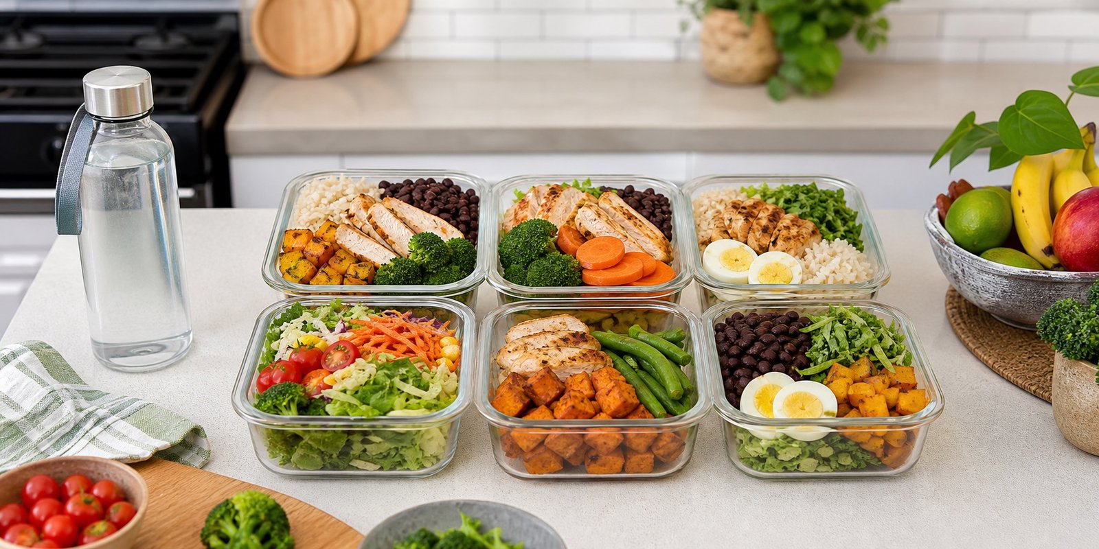 Como economizar com marmita fitness semanal e modelo do pote