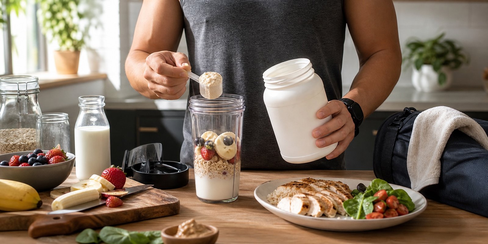 Hipercalóricos para ganhar peso avaliados com refeição, shake, treino e cálculo de lacuna calórica.
