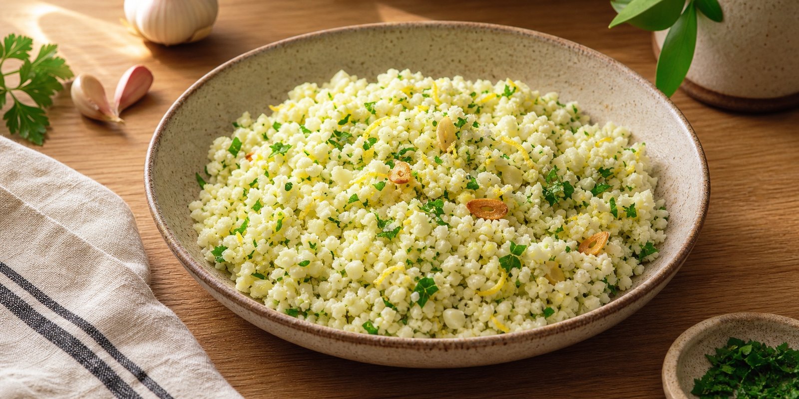Arroz de Couve-Flor Low Carb: Soltinho e sem Aguar