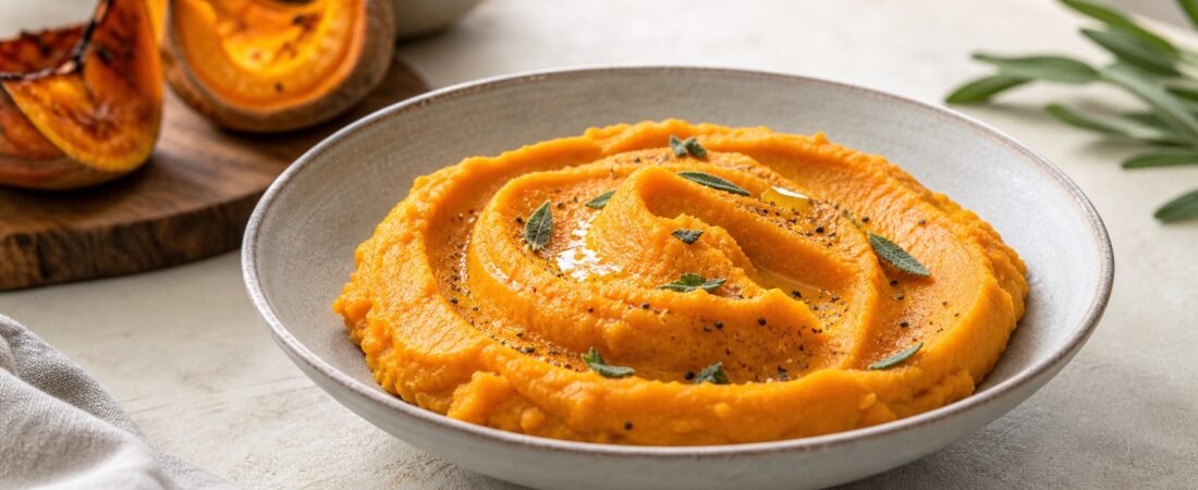 Purê de Abóbora Low Carb: Cremoso, Firme e sem Água