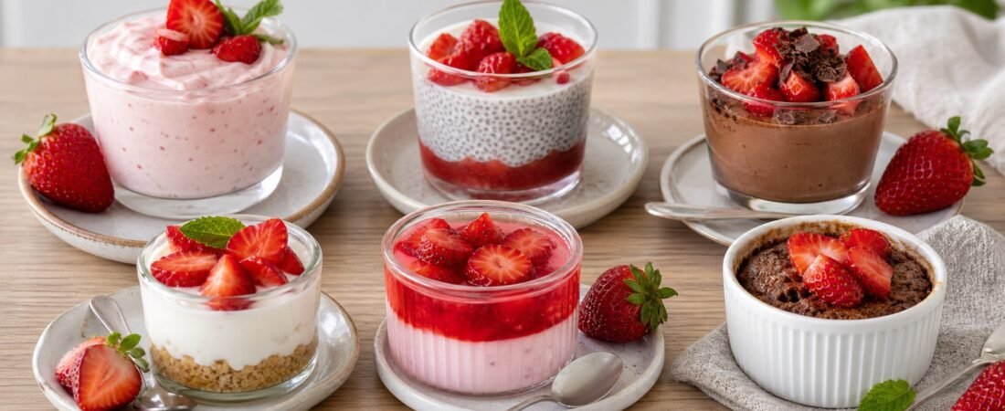 Sobremesas Low Carb com Morango: 6 Receitas Práticas