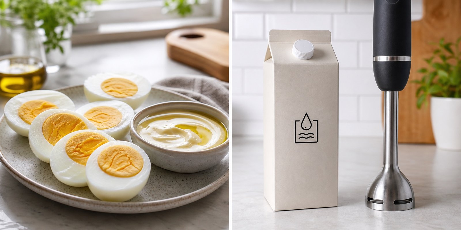 Ovos totalmente cozidos e produto pasteurizado representam duas rotas mais seguras para a maionese.